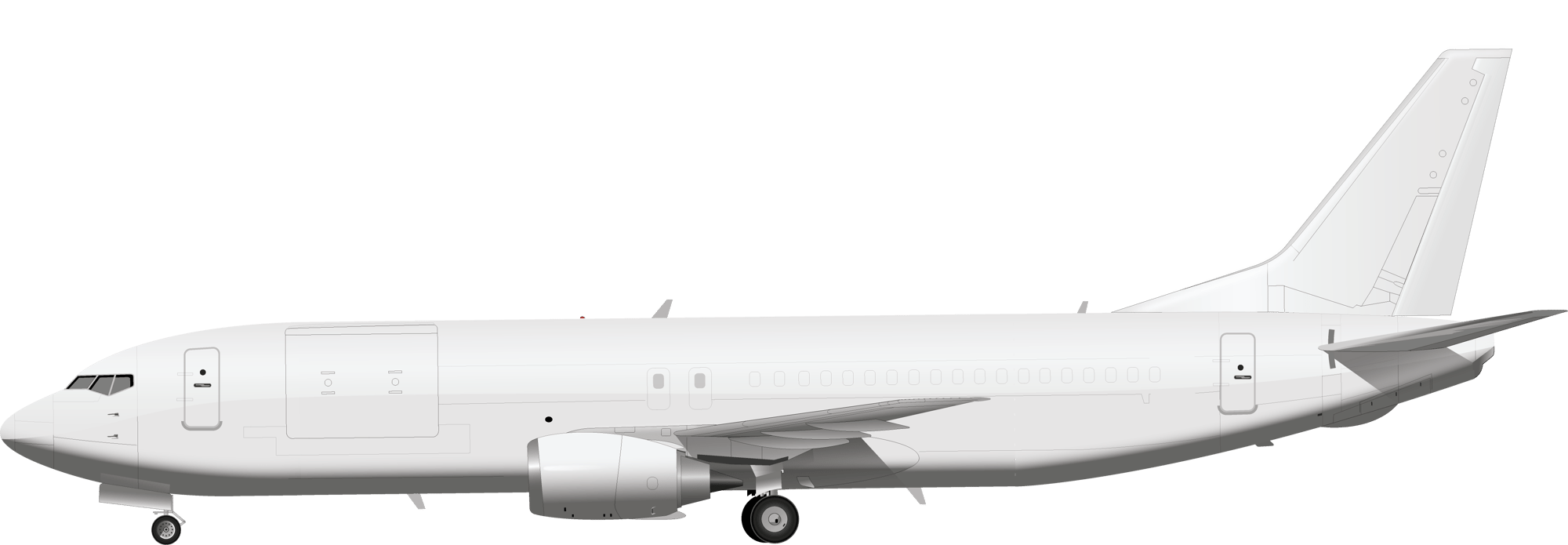 09 BOEING 737-400F 15 INCH ISOLATED-1-1